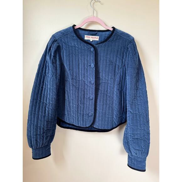 NEW NWT Free People Natalia Velvet Jacket Size XS - Picture 2 of 6